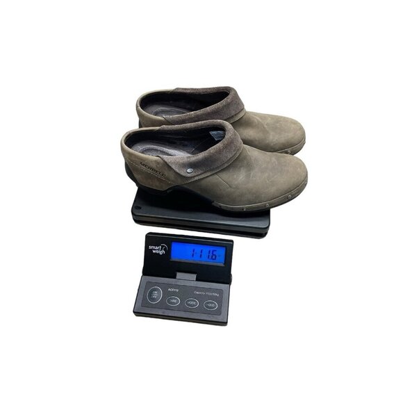 Merrell Drizzle Leather Mules Clogs Women's 8.5 Brown - Picture 10 of 10